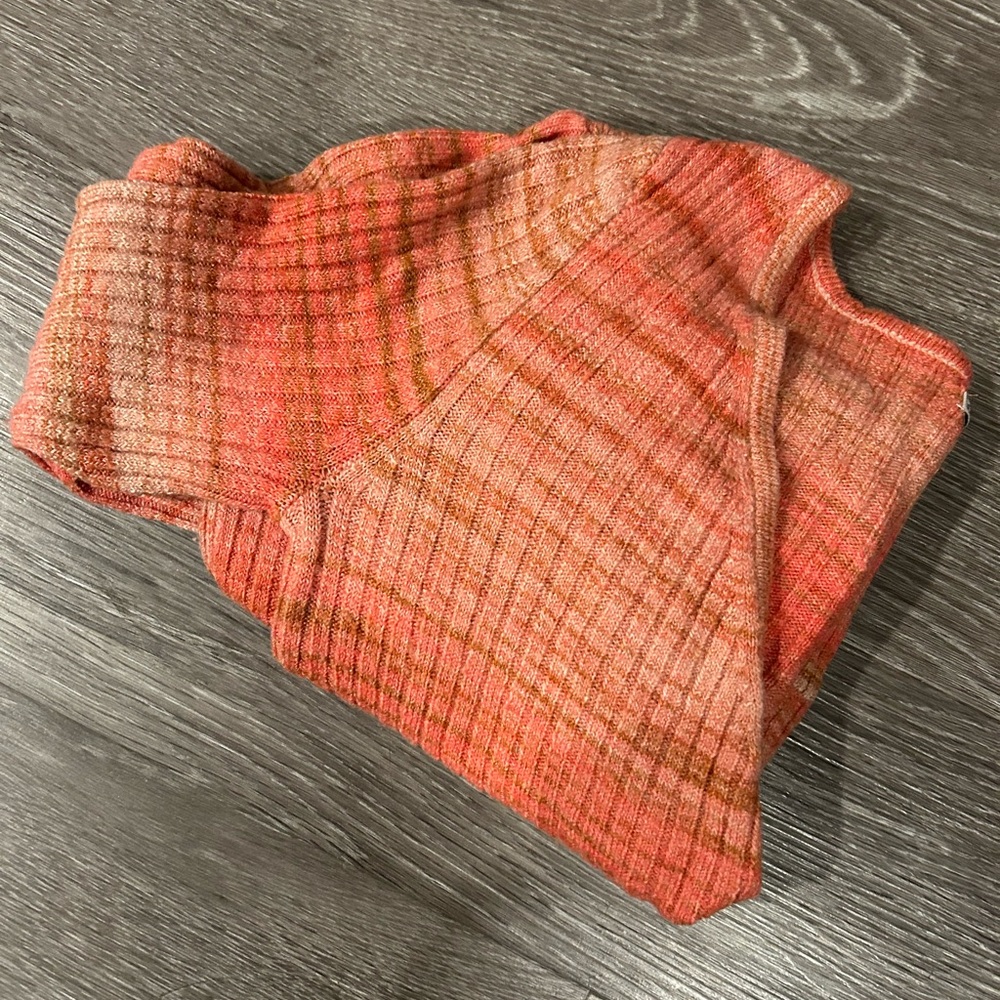 American Eagle Rustic Ribbed Wrap Top - image 4